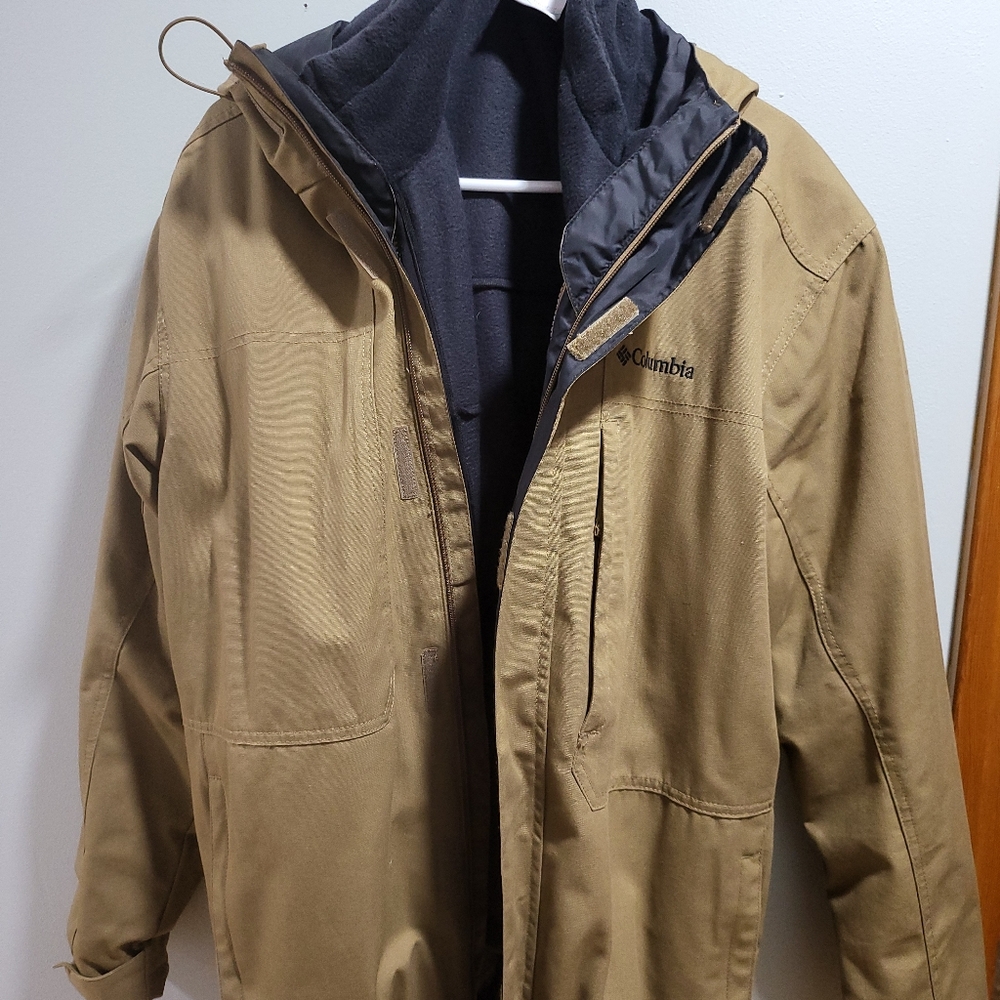 NWT Men’s Columbia Loma Vista Interchange 3-in-1 Hooded Jacket
